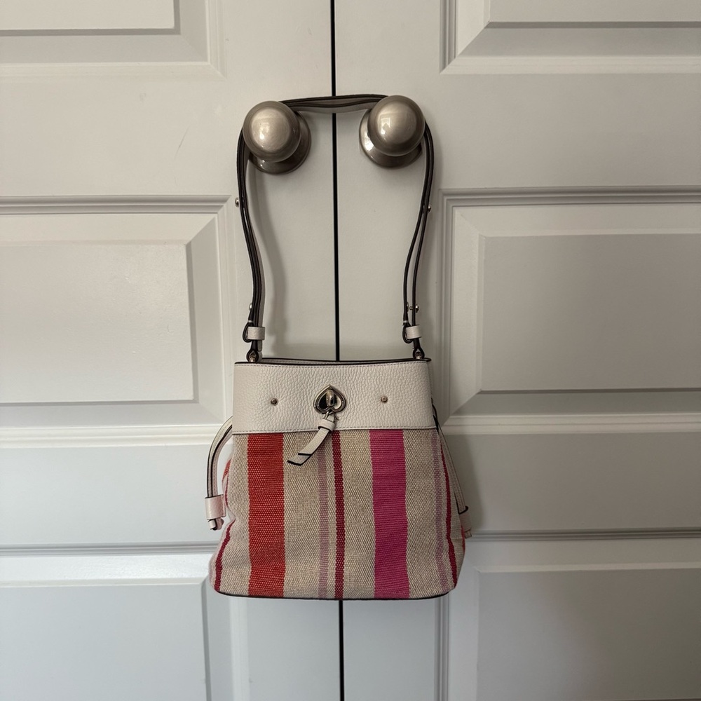 Kate Spade Multicolor Striped Shoulder Bag